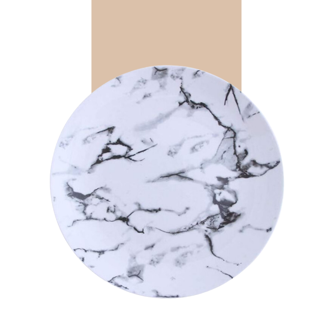  Ceramic Plate - Marble